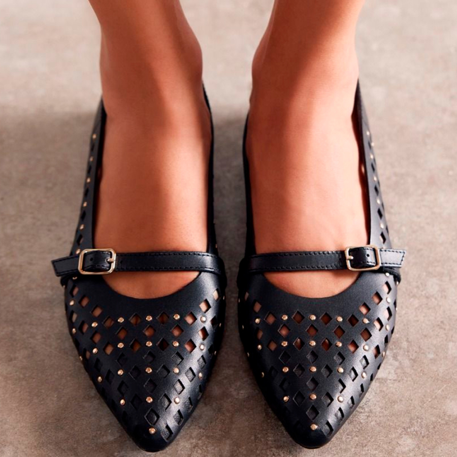 nessen-lederballerinas-mit-nieten nessen-lederballerinas-mit-nieten