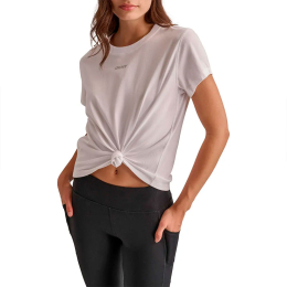 kurzarm-t-shirt-mit-knoten-vorne-und-mini-nieten-logo  kurzarm-t-shirt-mit-knoten-vorne-und-mini-nieten-logo