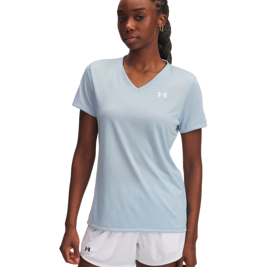 ua-tech-t-shirt-mit-v-ausschnitt ua-tech-t-shirt-mit-v-ausschnitt