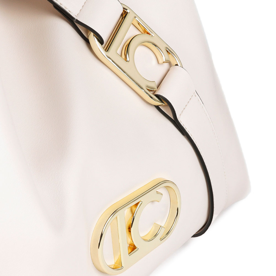 shopper-tasche-aus-kunstleder-mit-ovalem-lc-logo shopper-tasche-aus-kunstleder-mit-ovalem-lc-logo