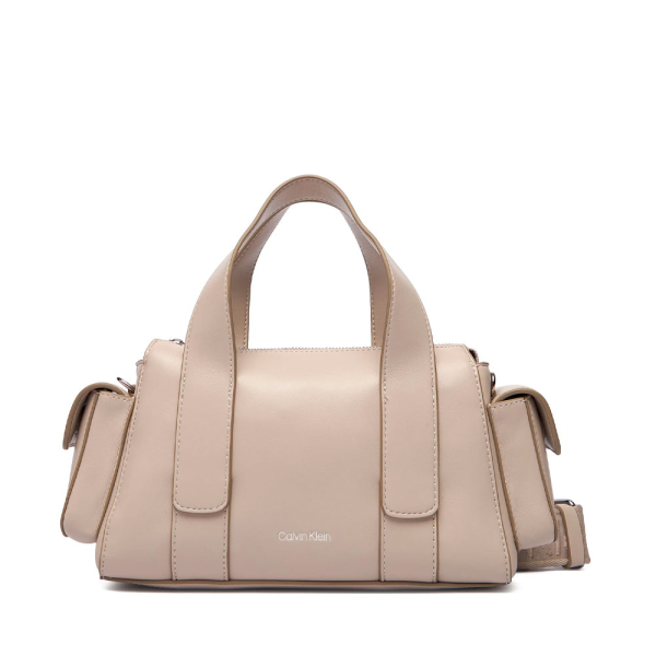 Calvin Klein Sac main bandoulire convertible en jacquard - U Blanc- Ref 84 €