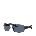 1B009R-MATTE BLACK/BLUE TUN 1B009R-MATTE BLACK/BLUE TUN