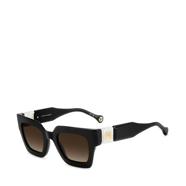 Carolina Herrera Ses lunettes de soleil 0328S - 49 Noir- Ref 111 €