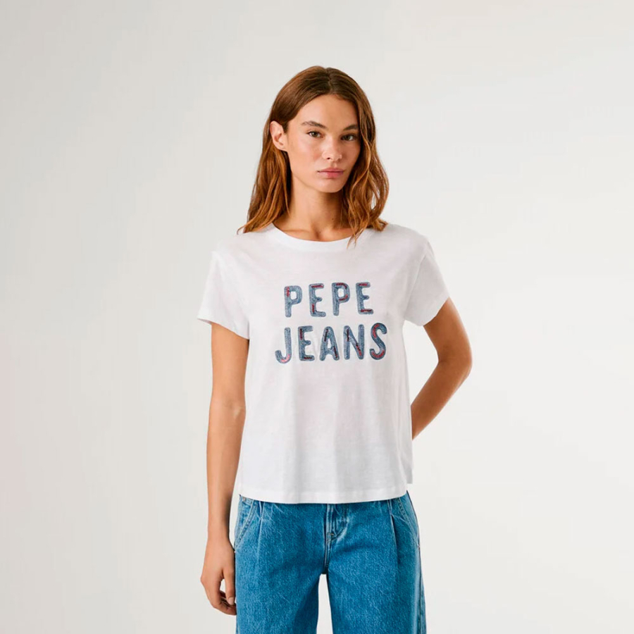 t-shirt-mit-pailletten-logo t-shirt-mit-pailletten-logo