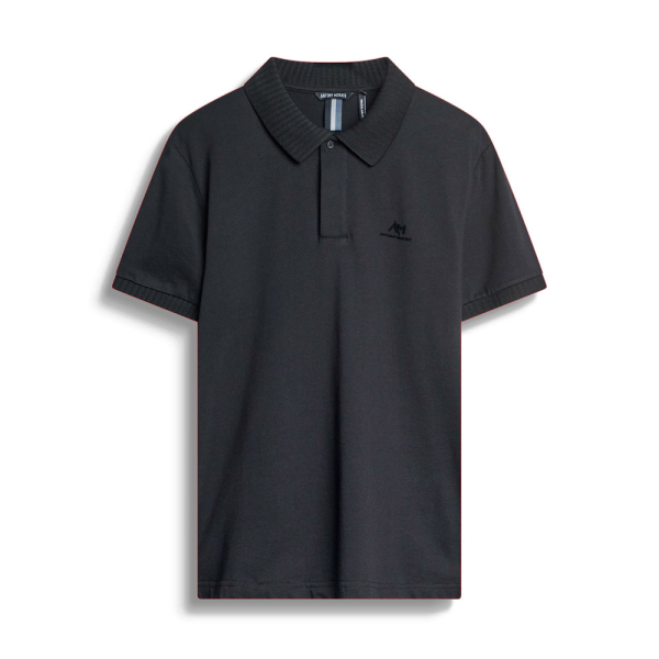 Antony Morato Polos Noir - Polo avec logo en caoutchouc - M - Ref 59 €