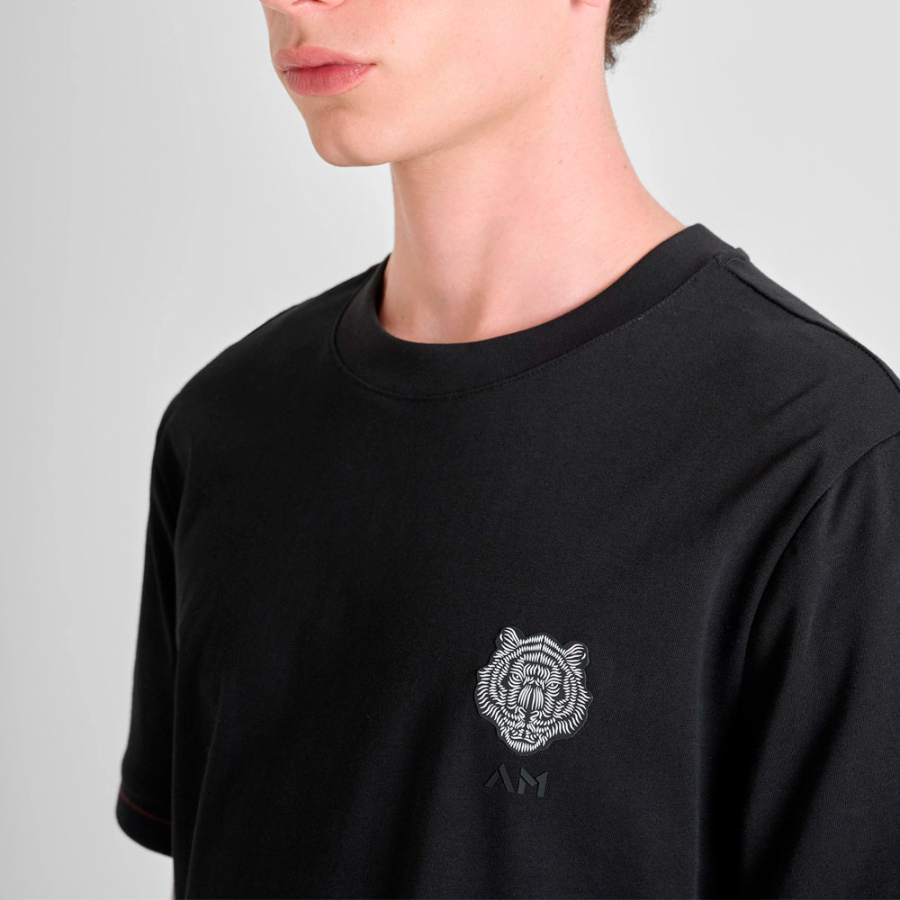 t-shirt-avec-petit-logo-tigre t-shirt-avec-petit-logo-tigre