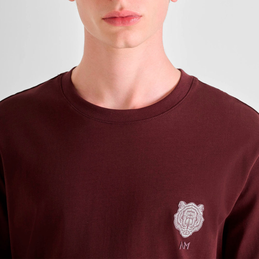 t-shirt-mit-kleinem-tiger-logo t-shirt-mit-kleinem-tiger-logo