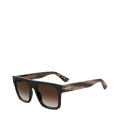 37N-BLACK HORN/BROWN SHADED