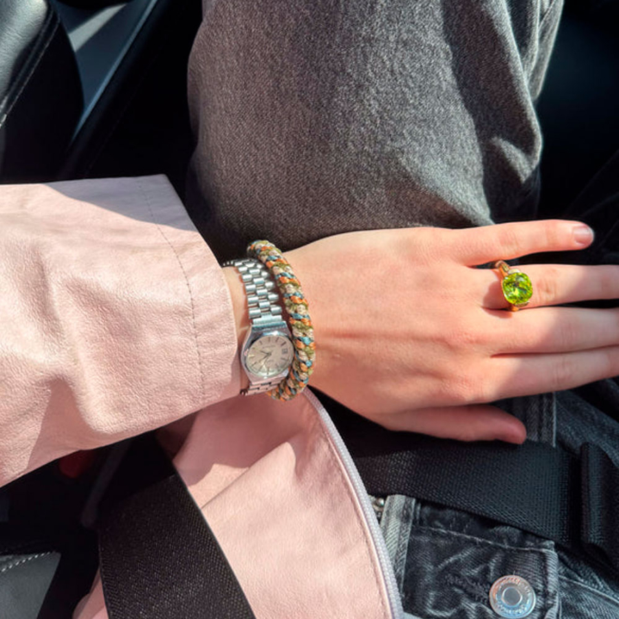 elastico-per-capelli-glitterato-mimetico-verde-acqua elastico-per-capelli-glitterato-mimetico-verde-acqua