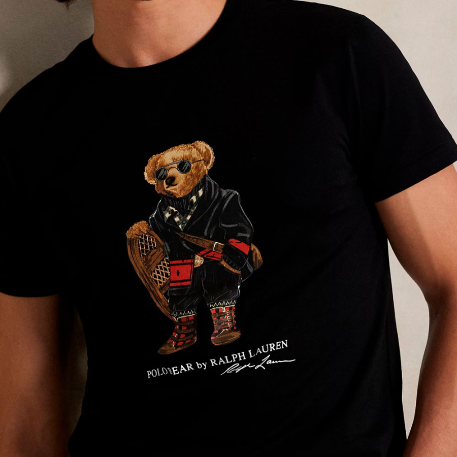 camiseta-de-punto-con-polo-bear camiseta-de-punto-con-polo-bear