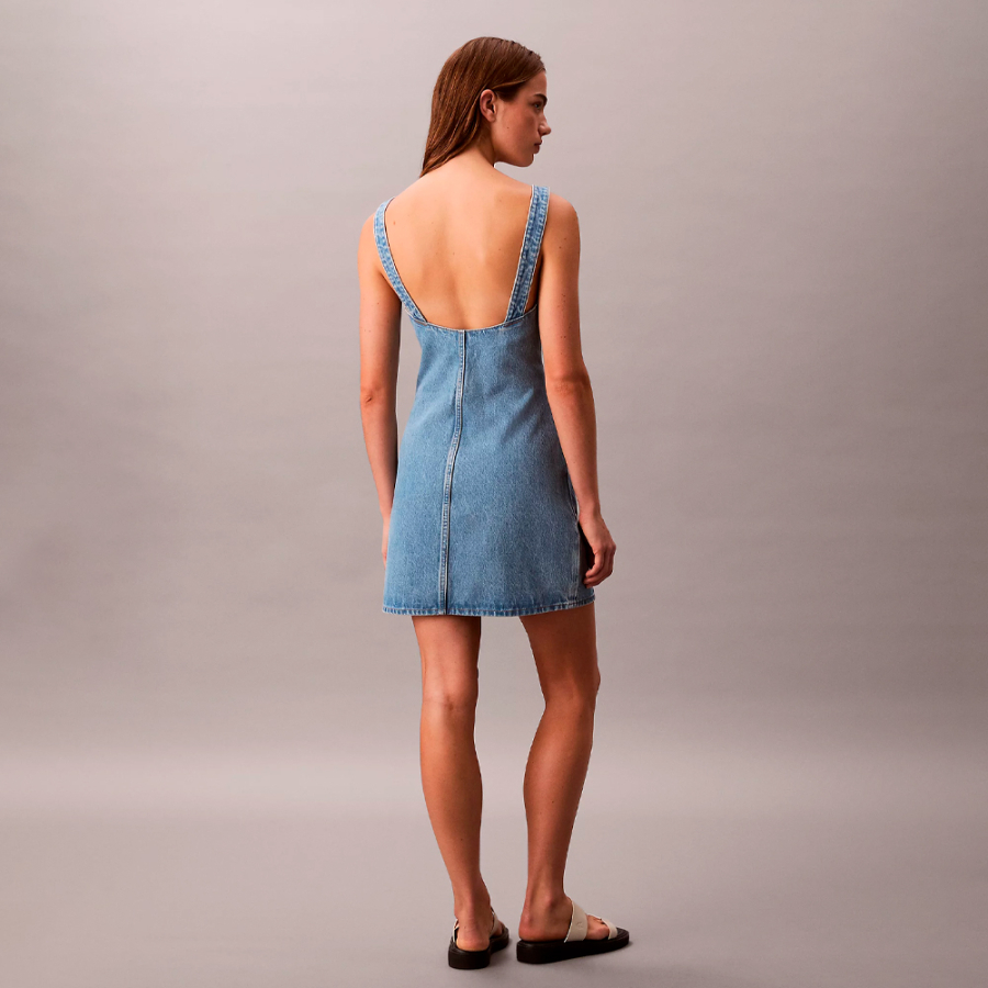 short-denim-dress-with-open-neck short-denim-dress-with-open-neck