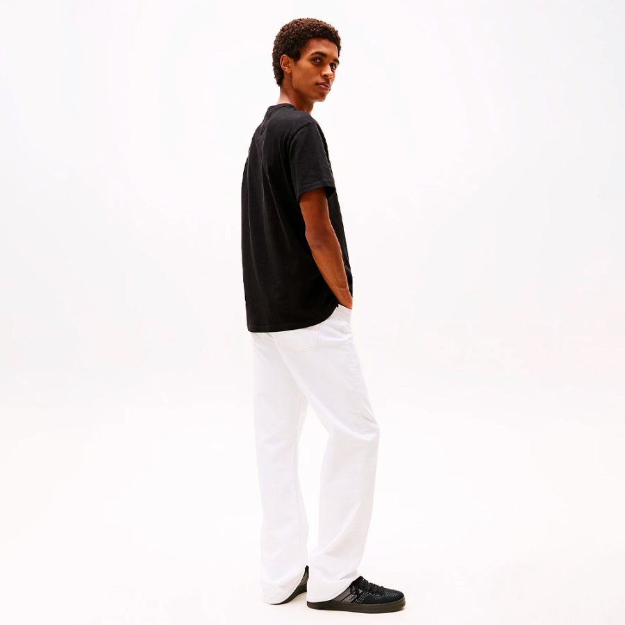 crew-neck-t-shirt-with-tonal-patch crew-neck-t-shirt-with-tonal-patch