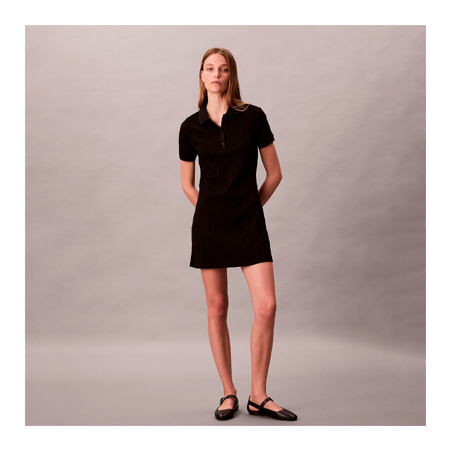 robe-polo-jacquard-avec-logo robe-polo-jacquard-avec-logo