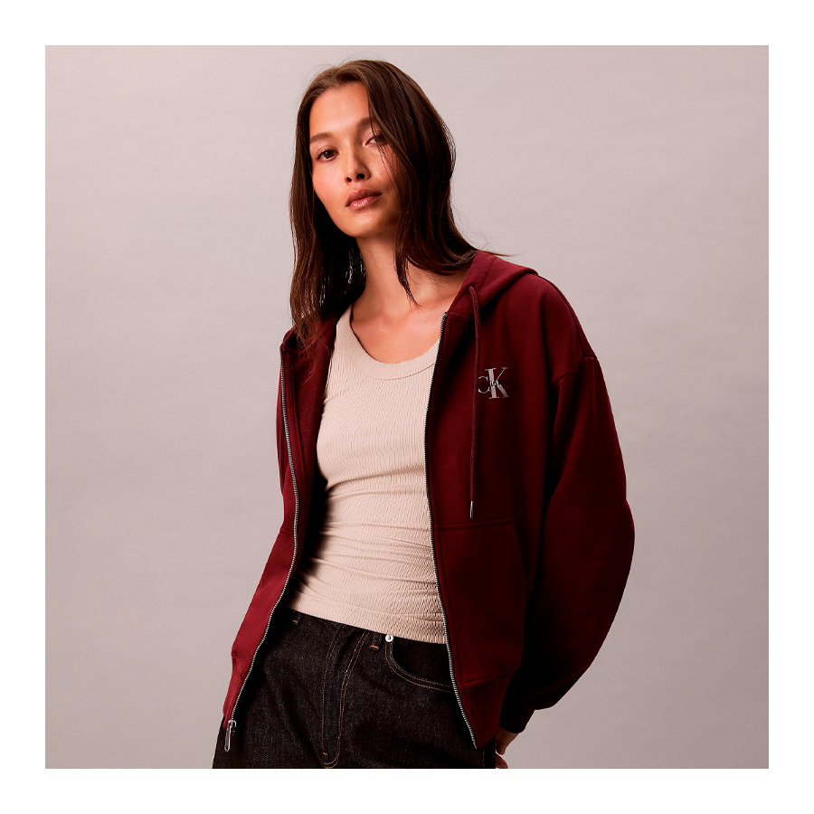 felpa-con-cappuccio-e-zip-monogrammata felpa-con-cappuccio-e-zip-monogrammata