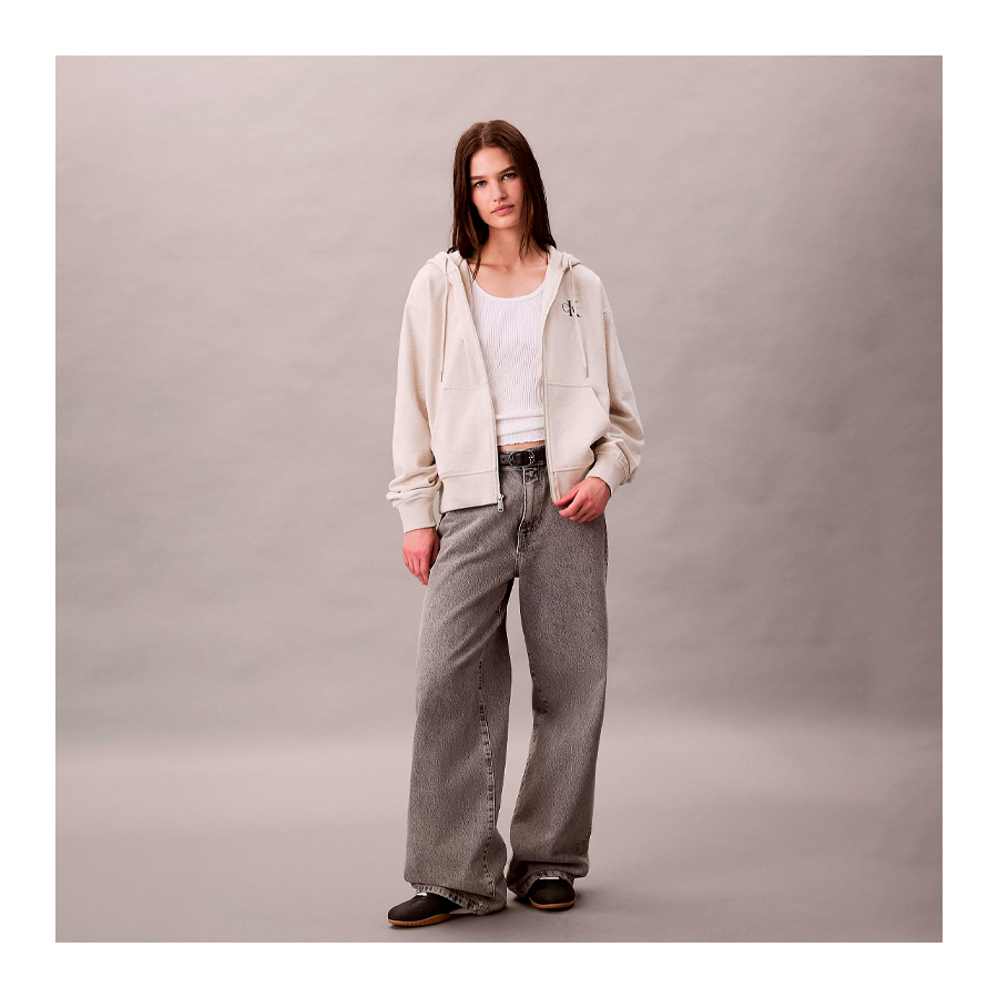 felpa-con-cappuccio-e-zip-monogrammata felpa-con-cappuccio-e-zip-monogrammata