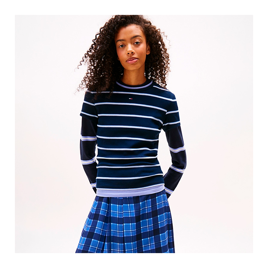 camiseta-acanalada-de-corte-slim camiseta-acanalada-de-corte-slim