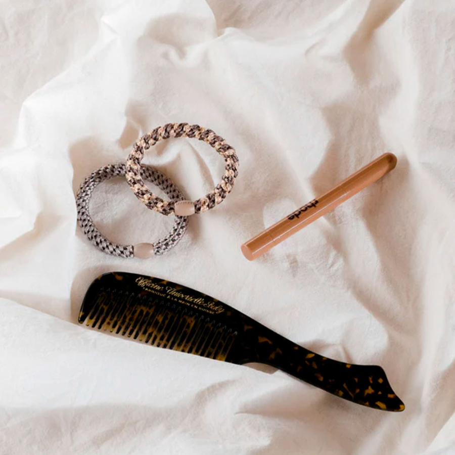 maulwurf-haargummi-beigefarbener-glitzer maulwurf-haargummi-beigefarbener-glitzer