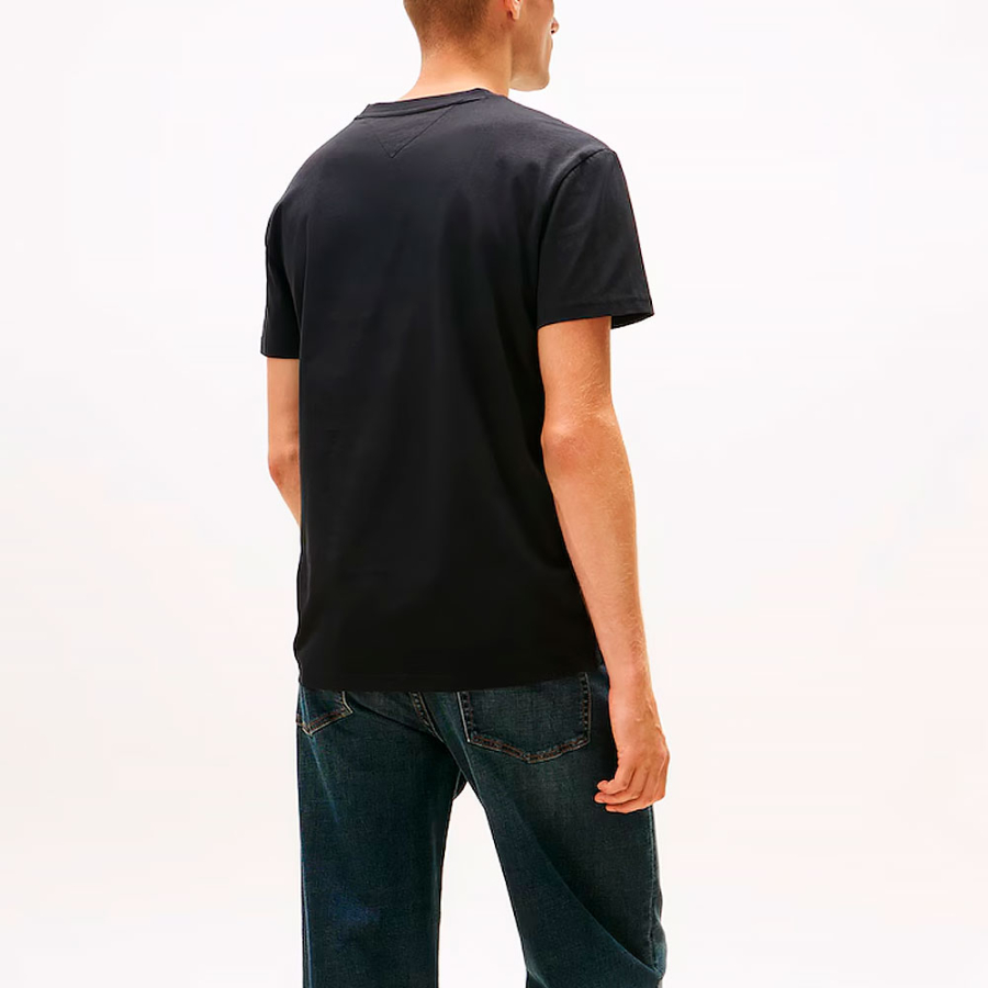 strick-t-shirt-mit-tonalem-logo