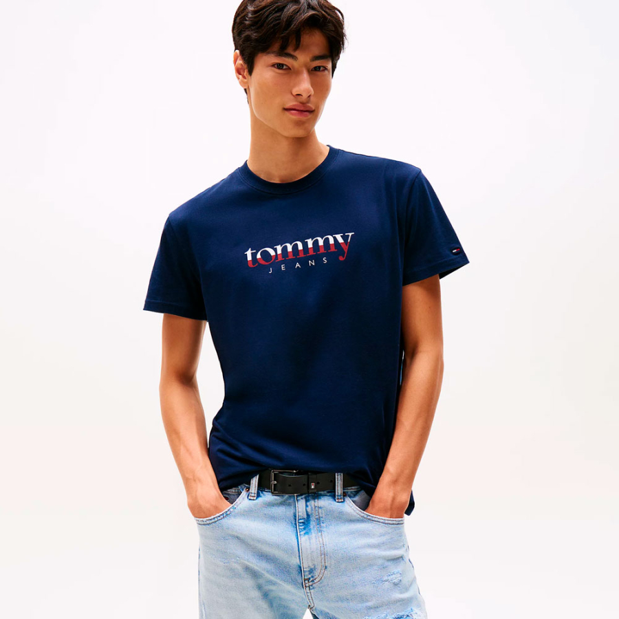 camiseta-de-punto-con-logo-y-cuello-redondo camiseta-de-punto-con-logo-y-cuello-redondo