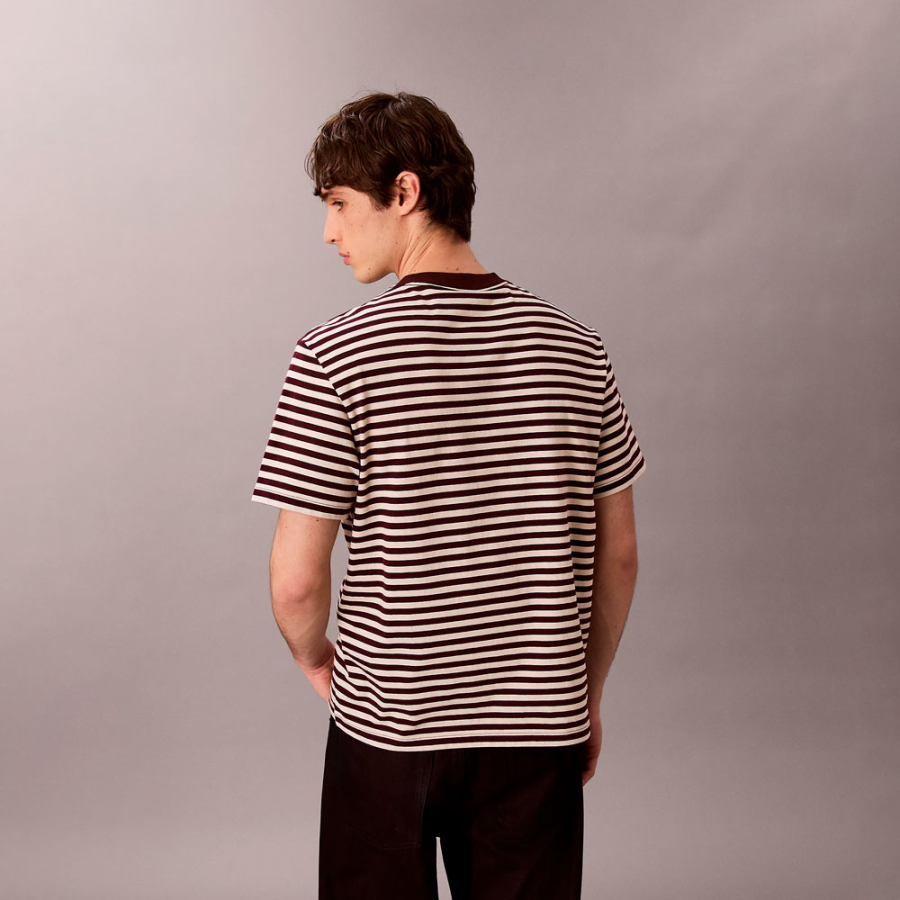t-shirt-ample-a-rayures-avec-logo-monogramme t-shirt-ample-a-rayures-avec-logo-monogramme