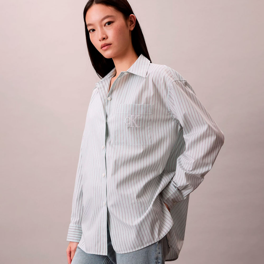 camisa-a-rayas-de-popelin-de-algodon camisa-a-rayas-de-popelin-de-algodon
