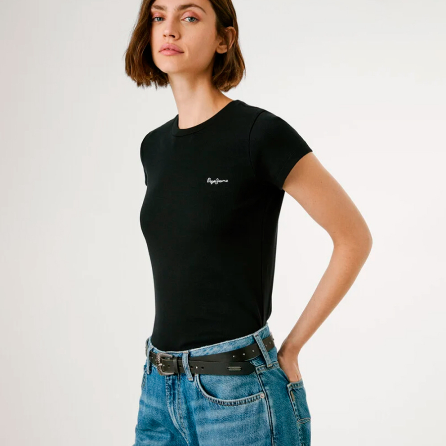 logo-printed-ribbed-t-shirt logo-printed-ribbed-t-shirt