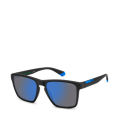 0VK-MATTE BLACK BLUE/BLUE MIRROR POLARIZED