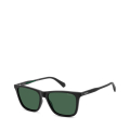 003-MATTE BLACK/GREEN POLARIZED