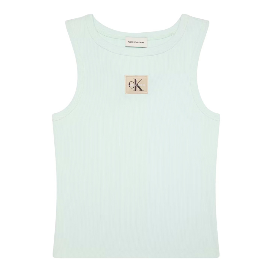 ribbed-tank-top-with-woven-monologo