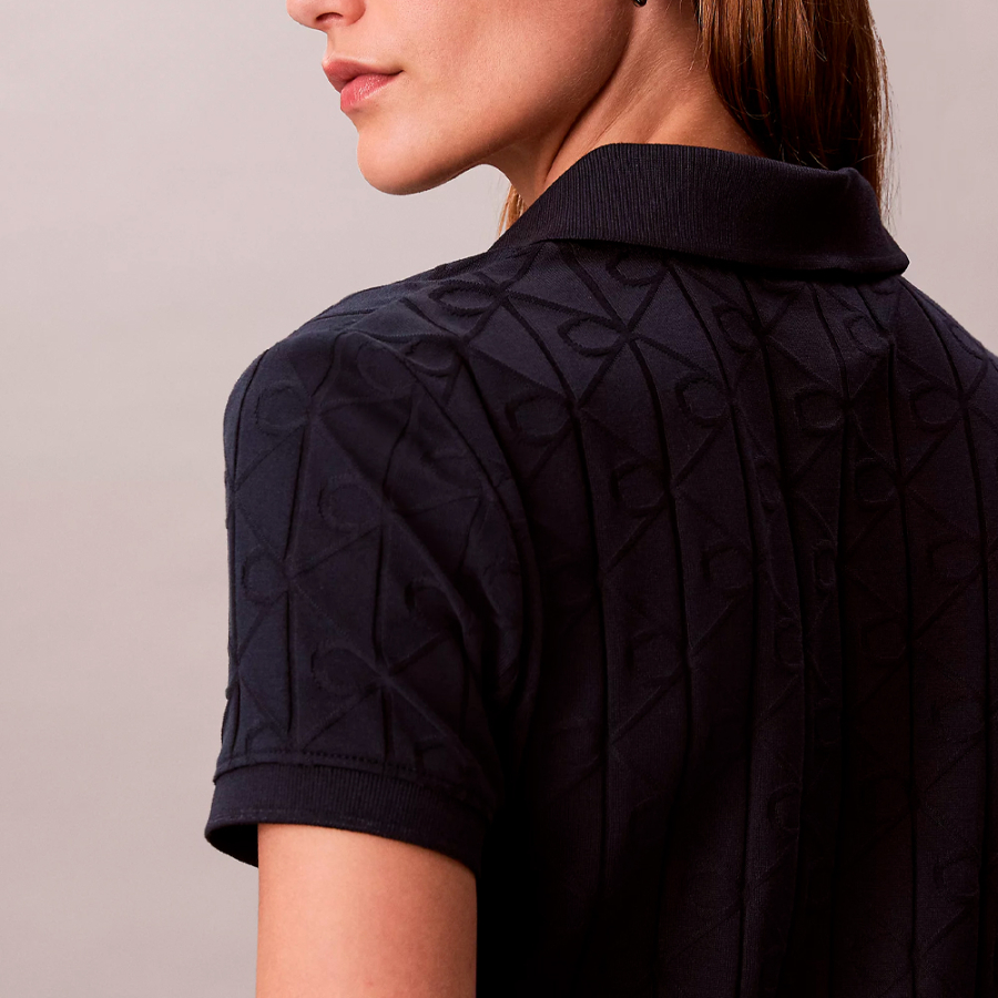 polo-jacquard-avec-logo-monogramme-all-over polo-jacquard-avec-logo-monogramme-all-over