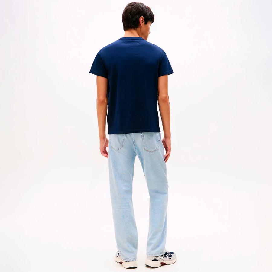 t-shirt-slim-avec-logo-graphique t-shirt-slim-avec-logo-graphique