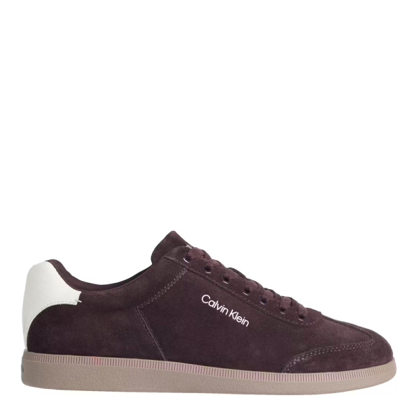 Calvin Klein Baskets en daim bout allong - 40 Grenat- Ref 72 €