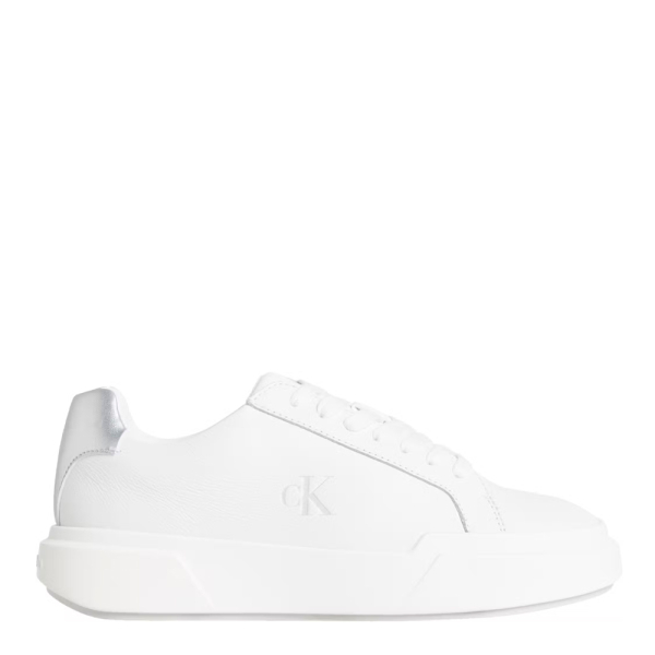 Calvin Klein Chaussure lacets semelle paisse - 40 Blanc- Ref 85 €