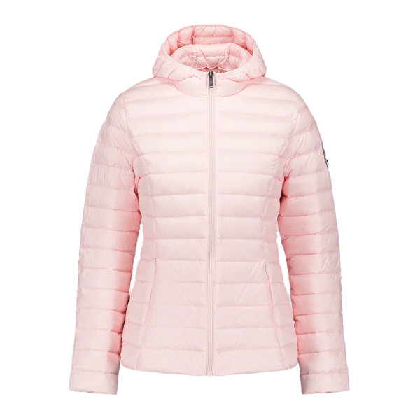 Jott Vestes en maille et pulls Rose - Doudoune lgre capuche - M - Ref 126 €