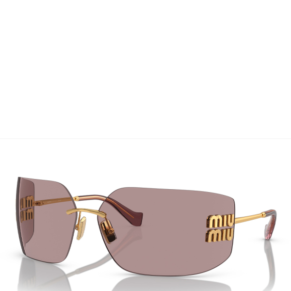 Miu Miu Lunettes de soleil 0MU 54YS - 80 Dor Mauve- Ref 338 €