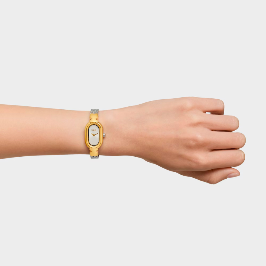 analog-jewelry-watch-with-steel-and-gold-steel-bracelet-oval-icon