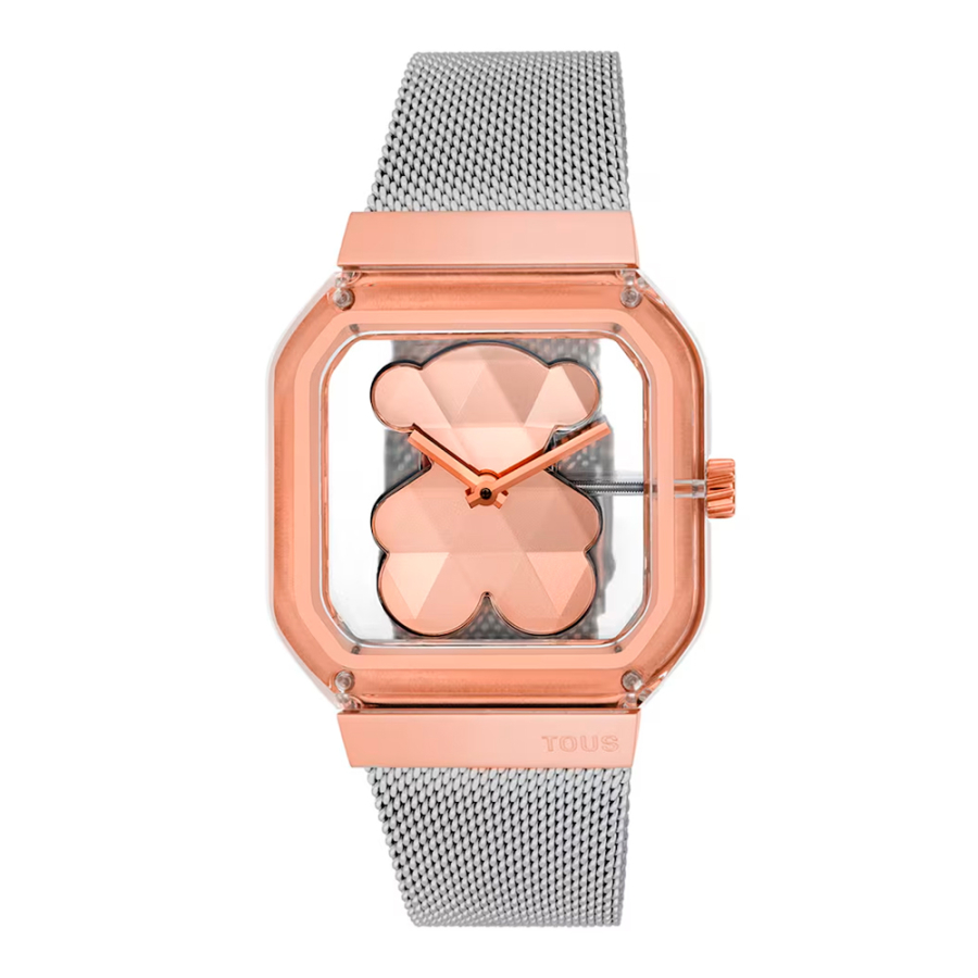 d-bear-party-analog-watch-with-steel-and-rose-gold-bracelet d-bear-party-analog-watch-with-steel-and-rose-gold-bracelet