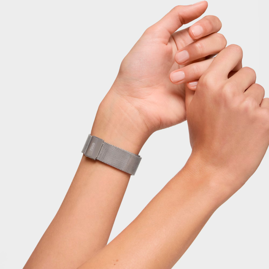 reloj-analogico-con-brazalete-de-acero-y-acero-rosado-d-bear-party