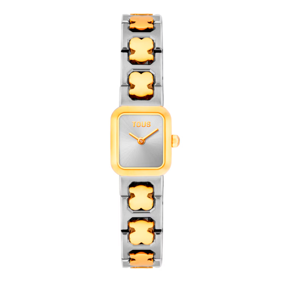 reloj-analogico-con-brazalete-de-acero-y-acero-dorado-icon-time