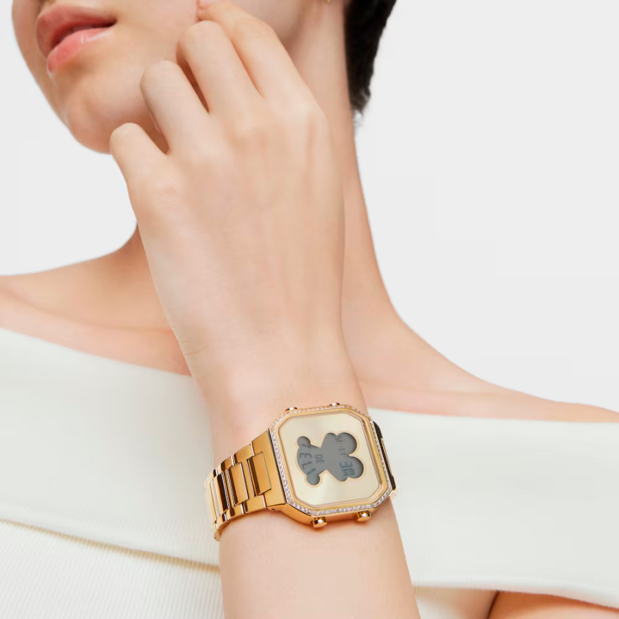 reloj-digital-con-brazalete-de-acero-ipg-dorado-y-zirconitas-d-bear reloj-digital-con-brazalete-de-acero-ipg-dorado-y-zirconitas-d-bear