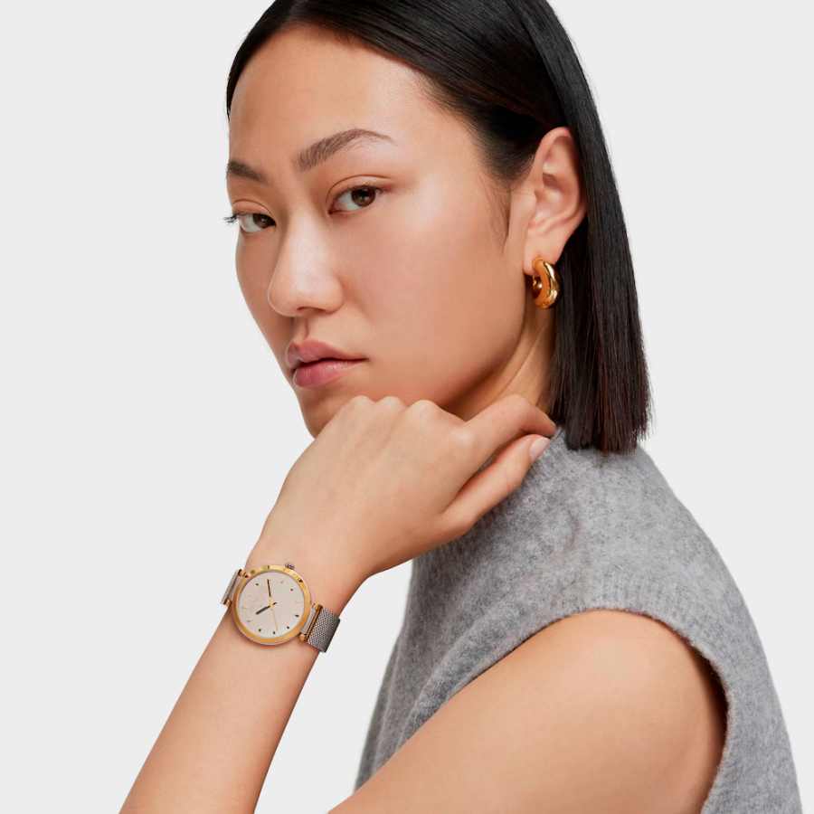 montre-analogique-avec-bracelet-en-acier-et-boitier-en-aluminium-couleur-or-ipg-tous-s-mesh-mirror montre-analogique-avec-bracelet-en-acier-et-boitier-en-aluminium-couleur-or-ipg-tous-s-mesh-mirror