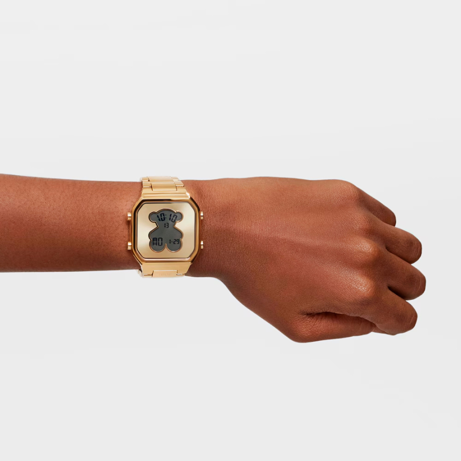 d-bear-digital-watch-with-gold-ipg-steel-bracelet d-bear-digital-watch-with-gold-ipg-steel-bracelet