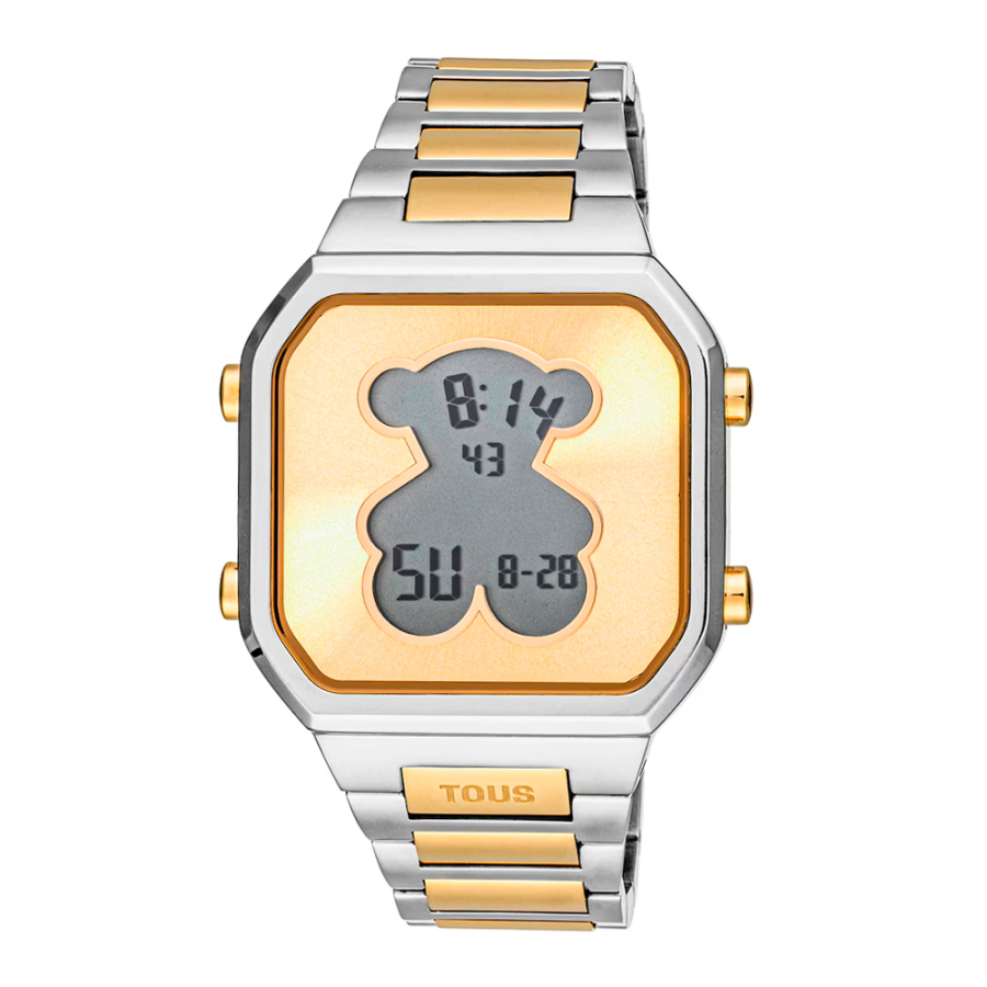 reloj-digital-con-brazalete-de-acero-ss-y-acero-ipg-dorado-d-bear reloj-digital-con-brazalete-de-acero-ss-y-acero-ipg-dorado-d-bear