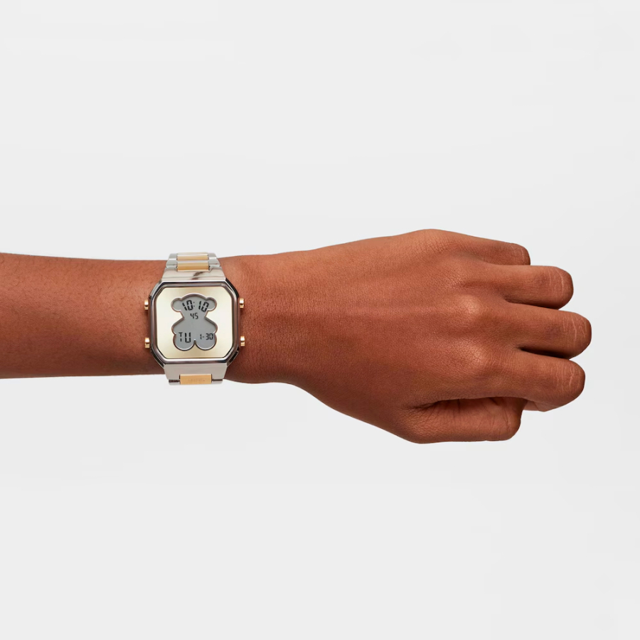 montre-numerique-d-bear-avec-bracelet-en-acier-inoxydable-et-boitier-en-acier-ipg-dore