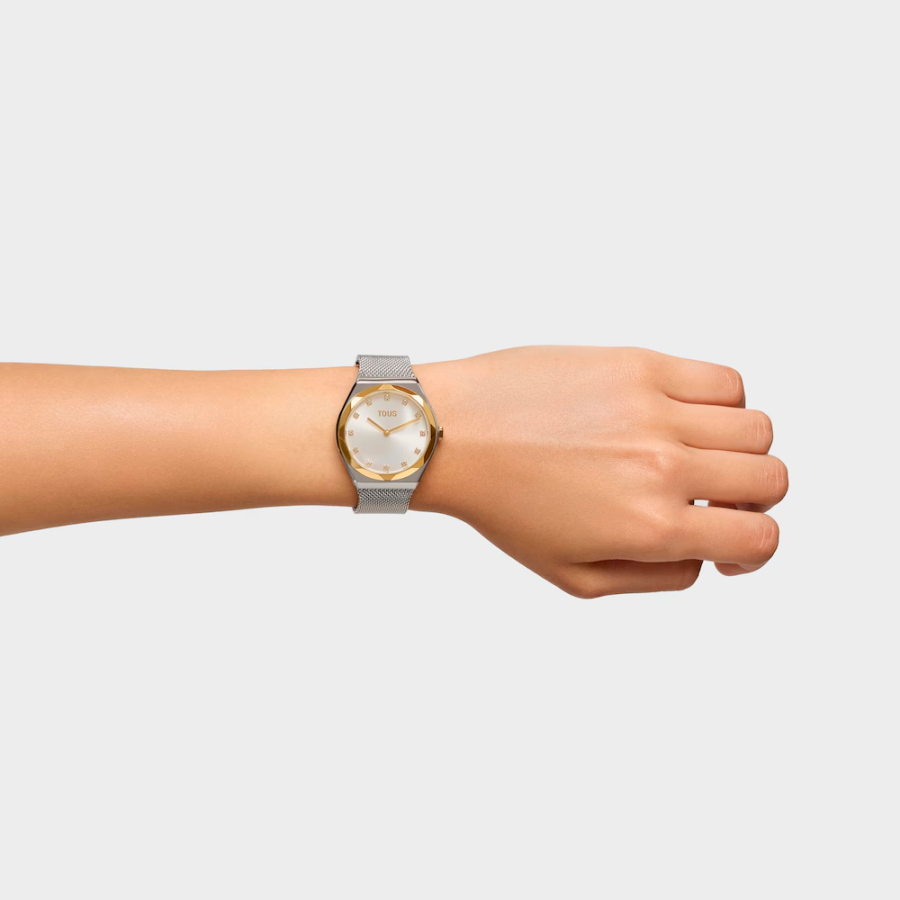 relogio-analogico-com-pulseira-de-aco-e-aco-banhado-a-ouro-karat-round-mesh relogio-analogico-com-pulseira-de-aco-e-aco-banhado-a-ouro-karat-round-mesh