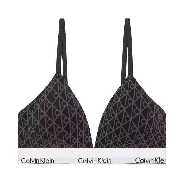 Calvin Klein Sous-vtements Noir - Corsage doubl lger - Icon Cotton Modal - M - Ref 30 €