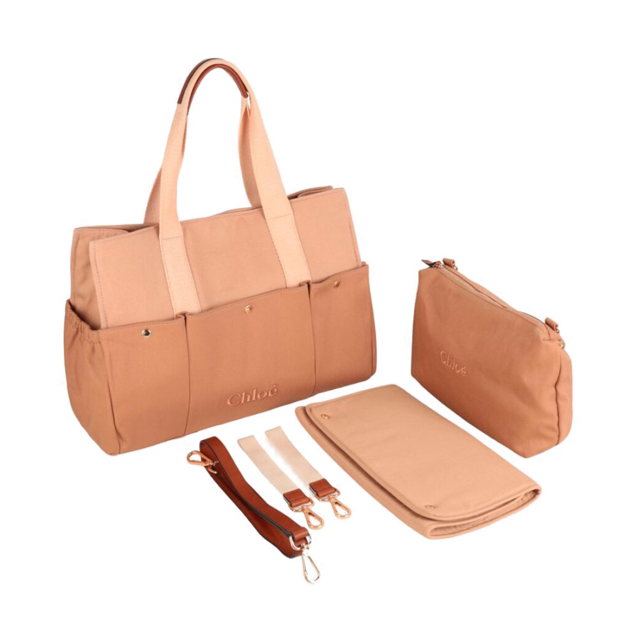 5-piece-diaper-bag-set-with-logo-detail