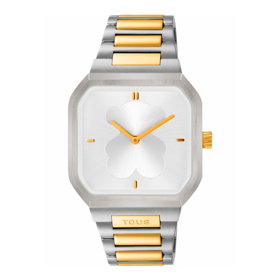 orologio-analogico-d-bear-in-argento-e-oro