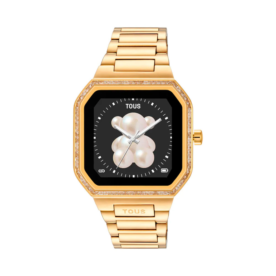 b-connect-smartwatch-with-gold-steel-bracelet-and-cubic-zirconia