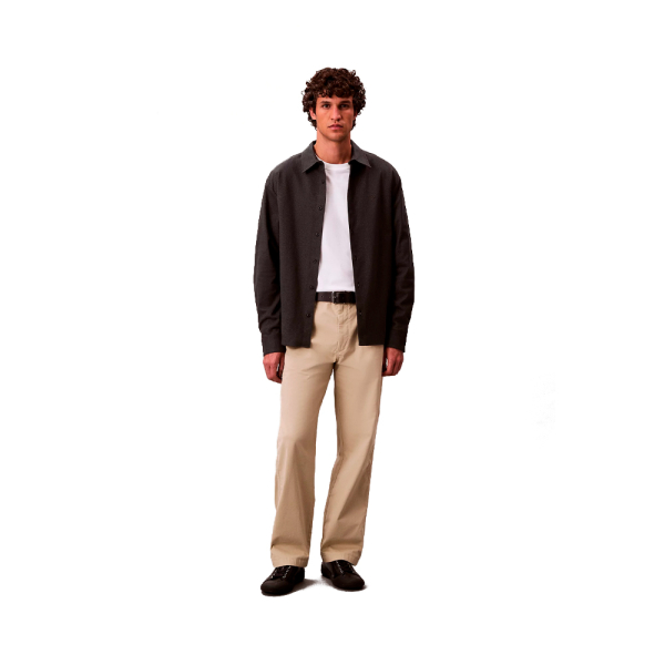 Calvin Klein Pantalons Beige - Pantalon droit style annes 90 - 30 - Ref 70 €
